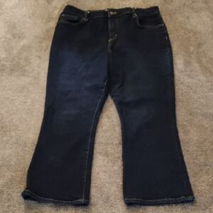 Boden Cropped Flare Jeans